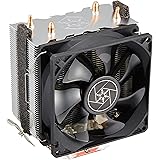 SilverStone Intel/AMD ソケット 対応 全高125mm ファン92mm サイドフロークーラー 静音 SST-KR03