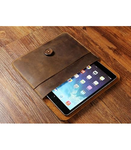 Amazon.co.jp: アイパッド用レザーカバーケース 2024 2022 2021 iPad