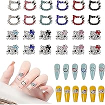 No9.ネイルパーツ☆キティ☆メタルパーツ Amazon.co.jp: ネイルパーツ