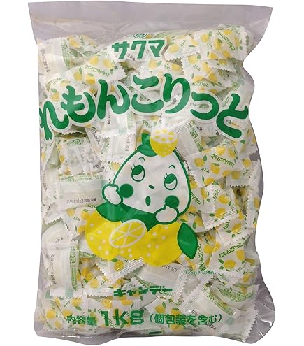 れもんさま専用 Amazon.co.jp: サクマ製菓 れもんこりっと(ピロー) 1kg レモン 1 袋
