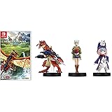 モンスターハンターストーリーズ2 〜破滅の翼〜 - Switch+【モンスターハンターストーリーズ2 amiibo3種セット】amiibo 破滅レウス +amiibo エナ+amiibo ツキノ (【数量限定特典】エナの衣装「カムラの受付嬢コーデ」&