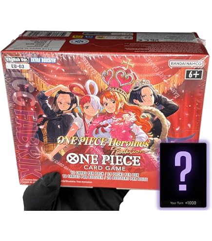 One Piece EB-01 Memorial Collection Extra Booster Box (Pack of 24) :  Amazon.com.au: Toys & Games