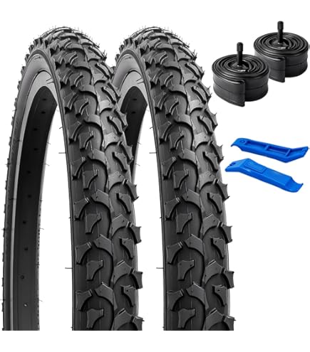 Amazon | YunSCM 2本セット,20 2.125 タイヤ 超耐久,20x2.125 57-406