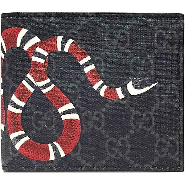 Amazon.co.jp: [グッチ]GUCCI 財布 スネーク プリント キャンバス