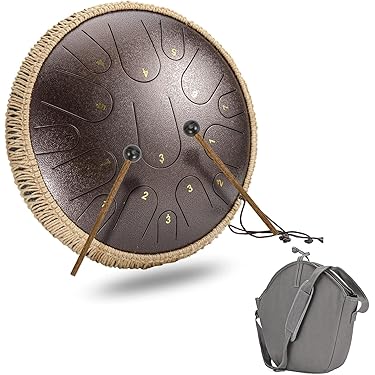 鋼製トーンドラム 15音 マレット・スタンド、バッグ付き 51M1AmlYgLL.jpg