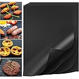 Amazon Shayson テフロングリルネット くっつかないグリルマット Homely グリルマット 焼き網 qマット 焦げ付き防止 超耐熱260 繰り返す利用 q網 鉄板用 オーブン 電子レンジ焙煎メッシュマット クッキングシート 40 33cm 本体5枚 2個バーベキューブラシ 1