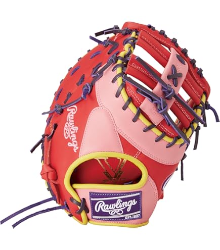 ローリングス Rawlings EDIT 限定品 ファーストミット 軟式グローブ Rawlings ローリングス グローブ 大人 一般 軟式 HOH METALLIC