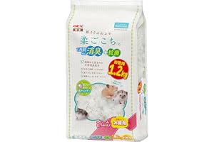 ジェックス 柔ごこち 1.2kg 紙よりふわふわ ホワイトパルプマット 天然広葉…