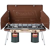 コールマン(Coleman) グリル パワーハウスLPツーバーナーストーブII キャリーハンドル付 ハイパワー