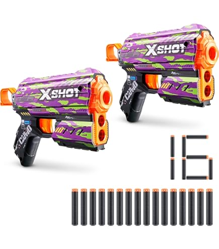 Amazon.co.jp: XShot X-Shot-Skins-シリーズ 1-2PK フラックス