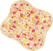 すぃーと・こっとん 布ナプキン dライナー プチ ピンクフラワー (オーガニックストレッチレース紐) OS-11-DS