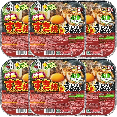 五木 生タイプ すき焼き風うどん