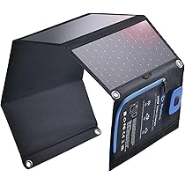 bigblue (36w) ポータブルソーラーチャージャー BigBlue 28W 折り畳みソーラーチャージャー 2USBポート 防水