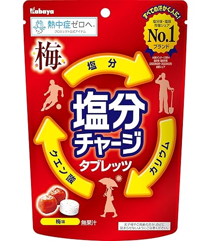 カバヤ食品 塩分チャージタブレッツ スポーツドリンク