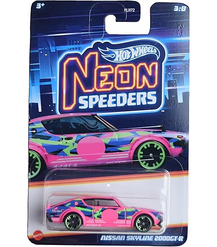 Amazon.co.jp: Hot Wheels ネオン スピーダー 1:64 ダイカスト (ラリー