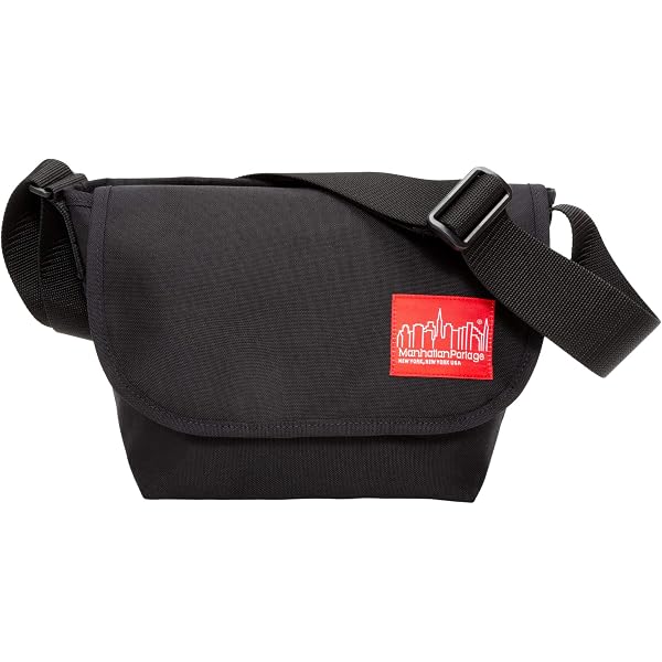 Manhattan Portage MP1603BPDMGNT Nylon Messenger Bag Back Pocket W