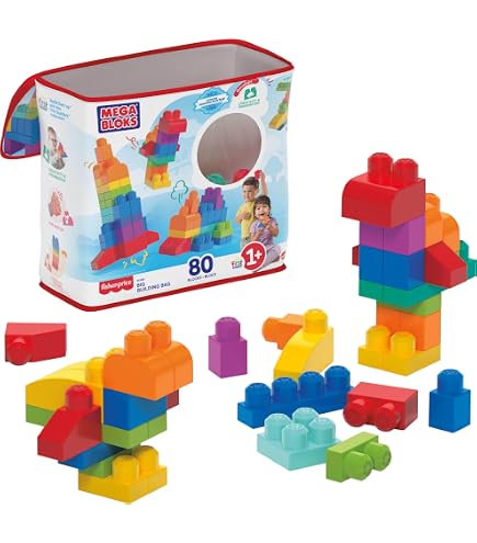 Stickle Bricks TCK15000 - Juego De Construcción Para Niños Pequeños (125 Piezas, +18 Meses)