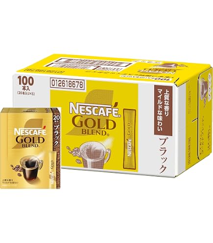 Amazon.co.jp: ネスカフェ ゴールドブレンド スティック ブラック 88本