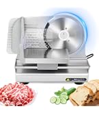Amazon | Hanchen 電動スライサー 折りたたみ式 ミートスライサー 肉