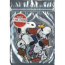 Amazon | S&Cコーポレーション スヌーピー ビックフレークステッカー