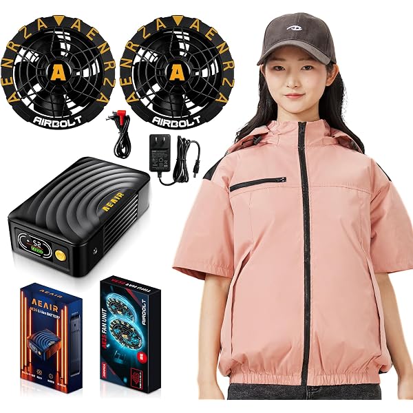 Amazon.co.jp: [Mizapan] 作業服 半袖 【52V超高出力&46500mAh大容量