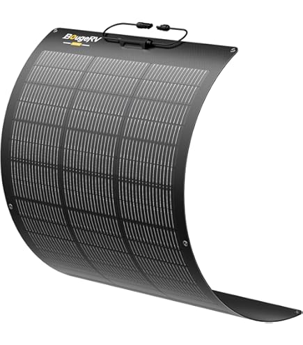Amazon | BougeRV フレキシブルソーラーパネル 200W 太陽光パネル