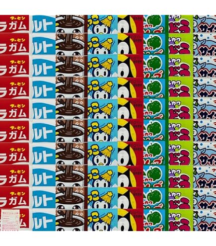 Amazon | マルカワ チャック袋 マーブルガム フィリックスフーセンガム