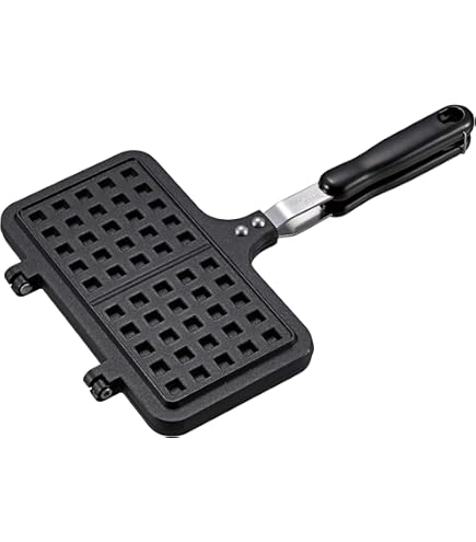 Amazon｜タイガークラウン ベルジャン ワッフルメーカー 1590｜直火式  