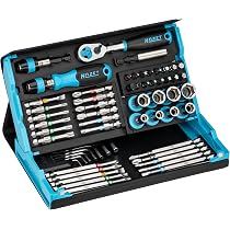 Amazon.co.jp: HAZET(ハゼット) 2200SC-32 ビットセット 59点組 1/4