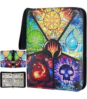 Magic: The Gathering カードスリーブバインダーとカード Amazon | トレーディングカードスリーブ 両面カードスリーブ
