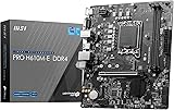MSI マザーボード 初心者向け【Amazon限定モデル】 PRO H610M-E DDR4 第14/13/12世代Intel(LGA1700)対応1xPCI-e 4.0 x16 Micro-ATX [Intel H610 搭載] MB6174