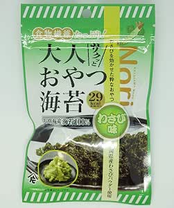 Amazon 素材菓子 味付海苔 サクッと大人おやつ海苔 わさび 10g 10袋入 大人おやつ海苔 味付けのり 通販 Amazon 素材菓子 味付海苔 サクッと大人おやつ海苔 わさび 10g 10袋入 大人おやつ海苔 味付けのり 通販