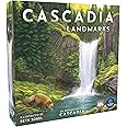 AEG: Cascadia Landmarks - 拡張 パズル&タイル配置ボードゲーム 動物&自然をテーマにした オルデラックエンターテインメントグループ フラットアウトゲーム 対象年齢10歳以上 1~6人分 30~45分