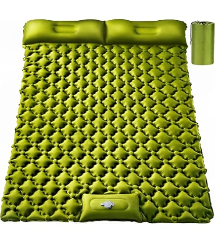 Amazon.co.jp: KLYMIT Double V Sleeping Pad, 2 Person, Double Wide
