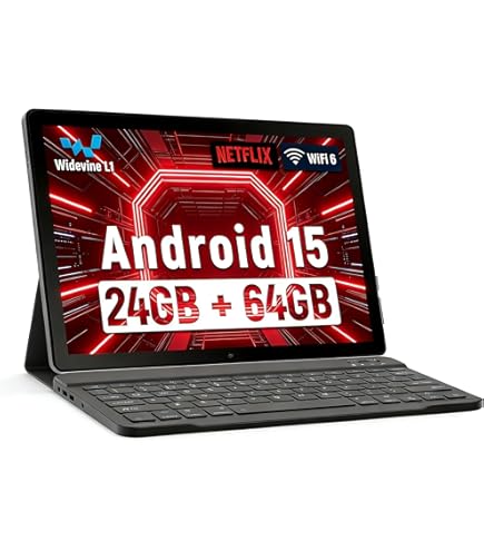 Amazon.co.jp: EDDBNi Android 15 タブレット 10.1インチタブレット