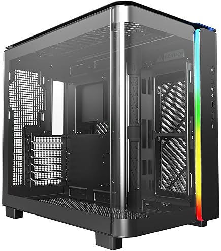 Amazon | MONTECH、King 95 デュアルチャンバー ATX ミッド