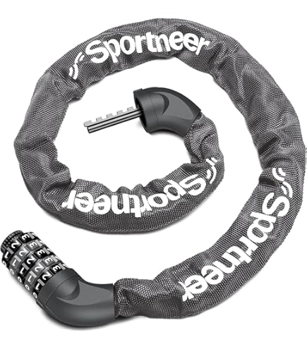 Amazon | Abus (アブス) ユニ - 大人用 7210/85 チェーンロック 0 85cm