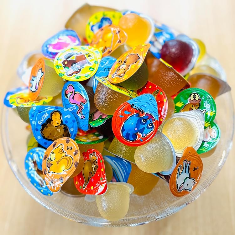 Amazon.co.jp: エースベーカリー どうぶつえんゼリー 106個入（53個×2