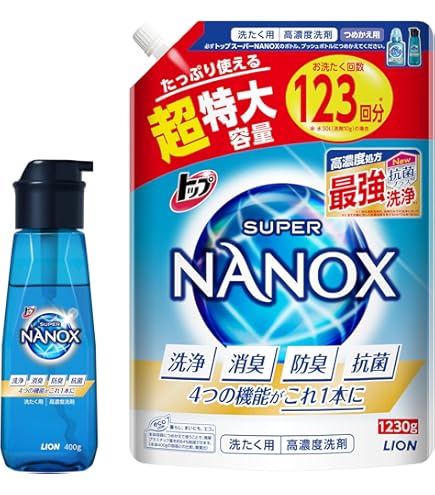 Amazon | トップ ナノックス(NANOX) 【まとめ買い 大容量】トップ
