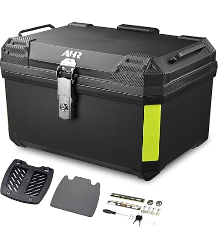 Amazon | デリバリーボックス 88L黒 バイク FRP製 ヤマハギアラゲージ