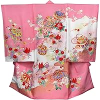 あこがれゆめ　お宮参り 女の子 着物 女児祝着 正絹 のしめ 初着 産着　白地 Amazon.co.jp: [あこがれゆめ] お宮参り 女の子 着物 女児祝着 正絹 の