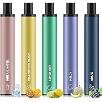 Amazon | 電子タバコ 使い捨て VAPE 5風味 7500回吸引可能 ベイプ 爆煙 