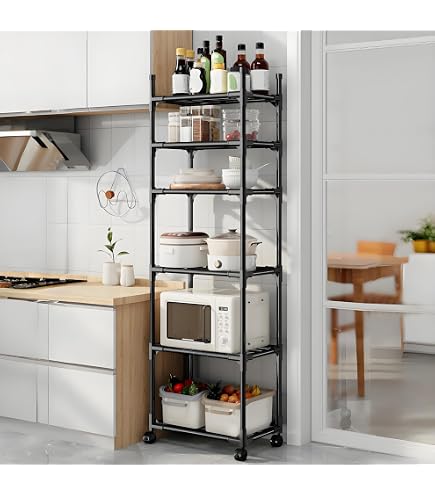 Amazon｜カインズ(CAINZ) インテリアシェルフ46 4段 ブラック 幅46.2cm
