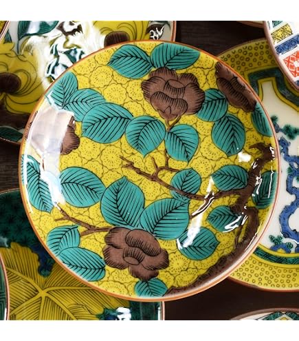 九谷焼小皿５点 Amazon｜九谷焼 古九谷風鷺の図 5号 皿 5枚揃 110229｜小皿 オンライン通販