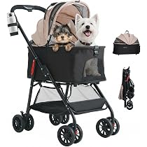 Amazon | 【大66cmゆりかご · 中型犬専用】MILA&LOUIS ペットカート