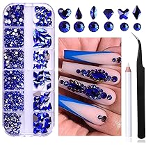 Amazon.co.jp: Unikato ラインストーン ネイルストーン ネイルパーツ