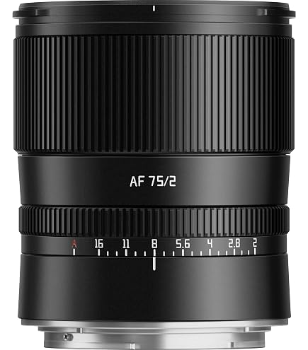 Amazon.co.jp: TTArtisan AF 75mm f2 E オートフォーカスカメラレンズ 