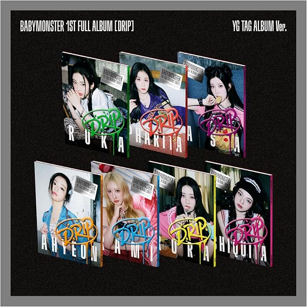 BABYMONSTER, ASA, AHYEON, RUKA, RAMI - BABYMONSTER DRIP 1st Full