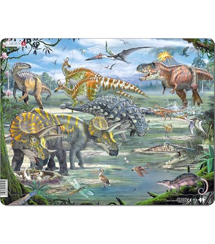 Amazon.co.jp: 1000ピース ジグソーパズル 恐竜 滝野晴夫 : おもちゃ