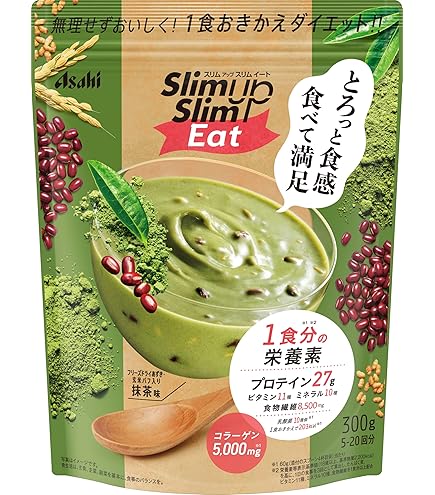 Amazon.co.jp: スリムアップスリム 酵素+スーパーフードシェイク 抹茶